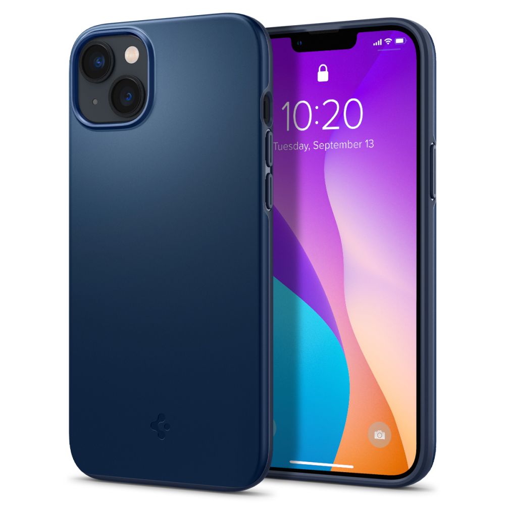 COQUE SPIGEN THIN FIT IPHONE 14 PLUS BLEU MARINE