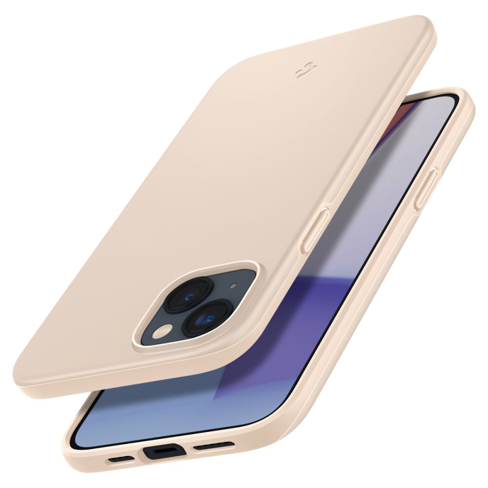 COQUE SPIGEN THIN FIT IPHONE 14 PLUS BEIGE SABLE