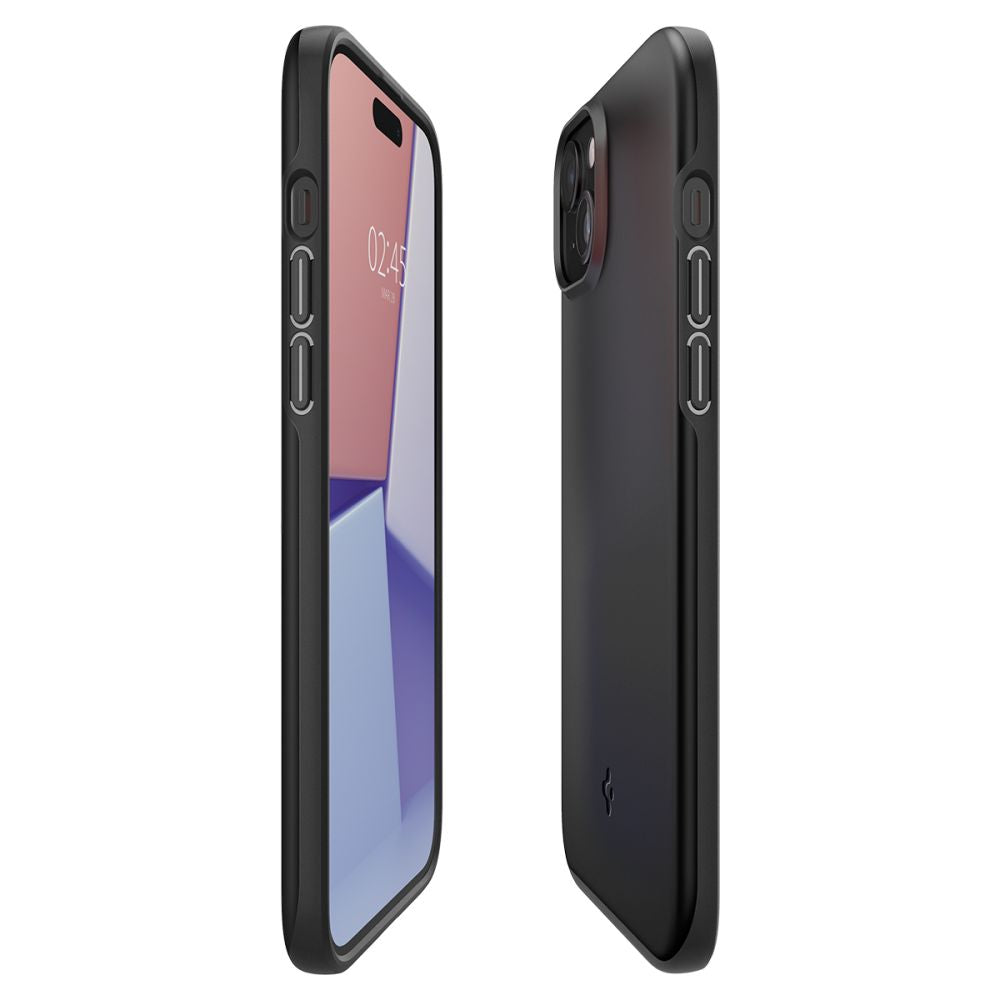 COQUE SPIGEN THIN FIT IPHONE 15 PLUS NOIRE