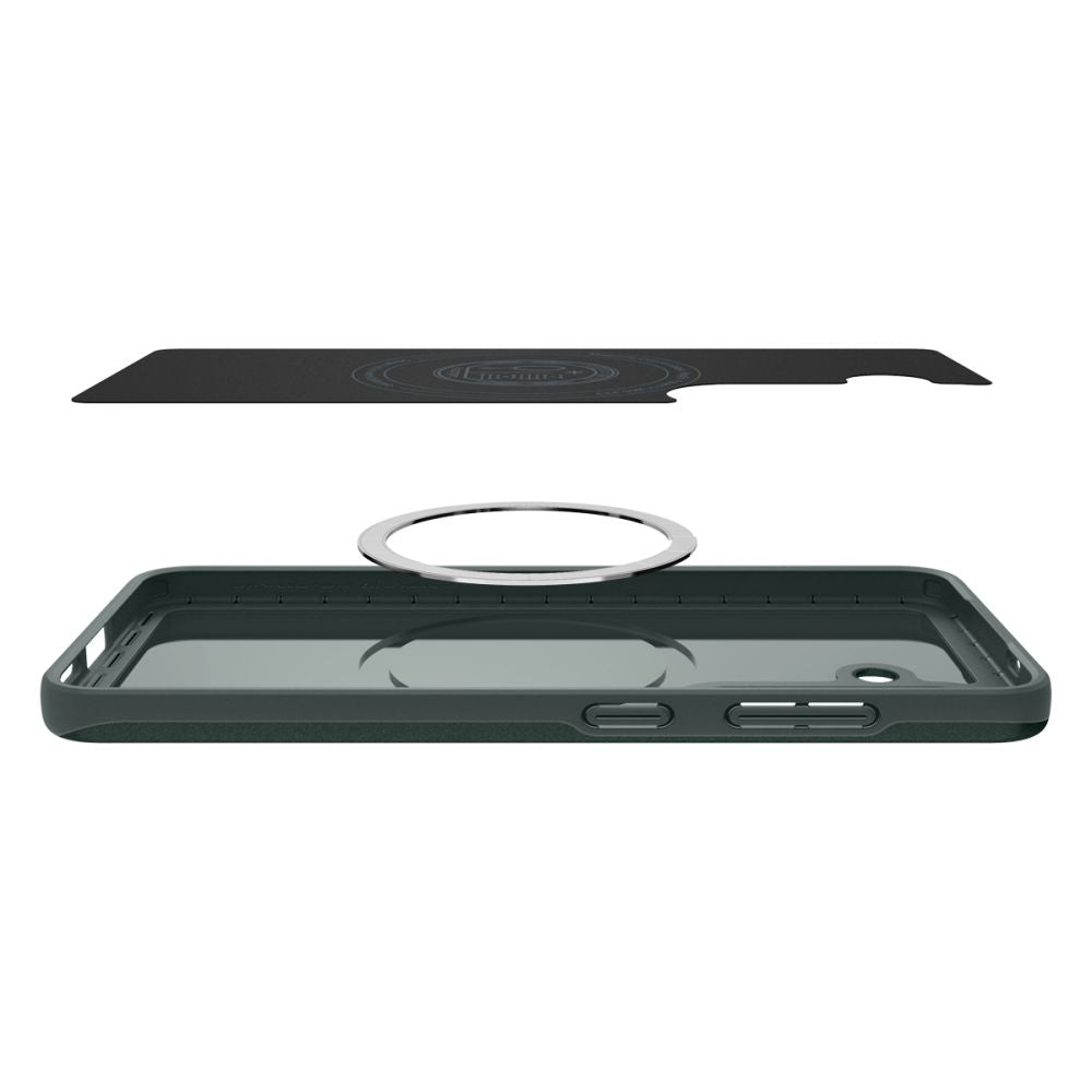 COQUE SPIGEN THIN FIT MAG MAGSAFE GALAXY S25 VERT ABYSSAL