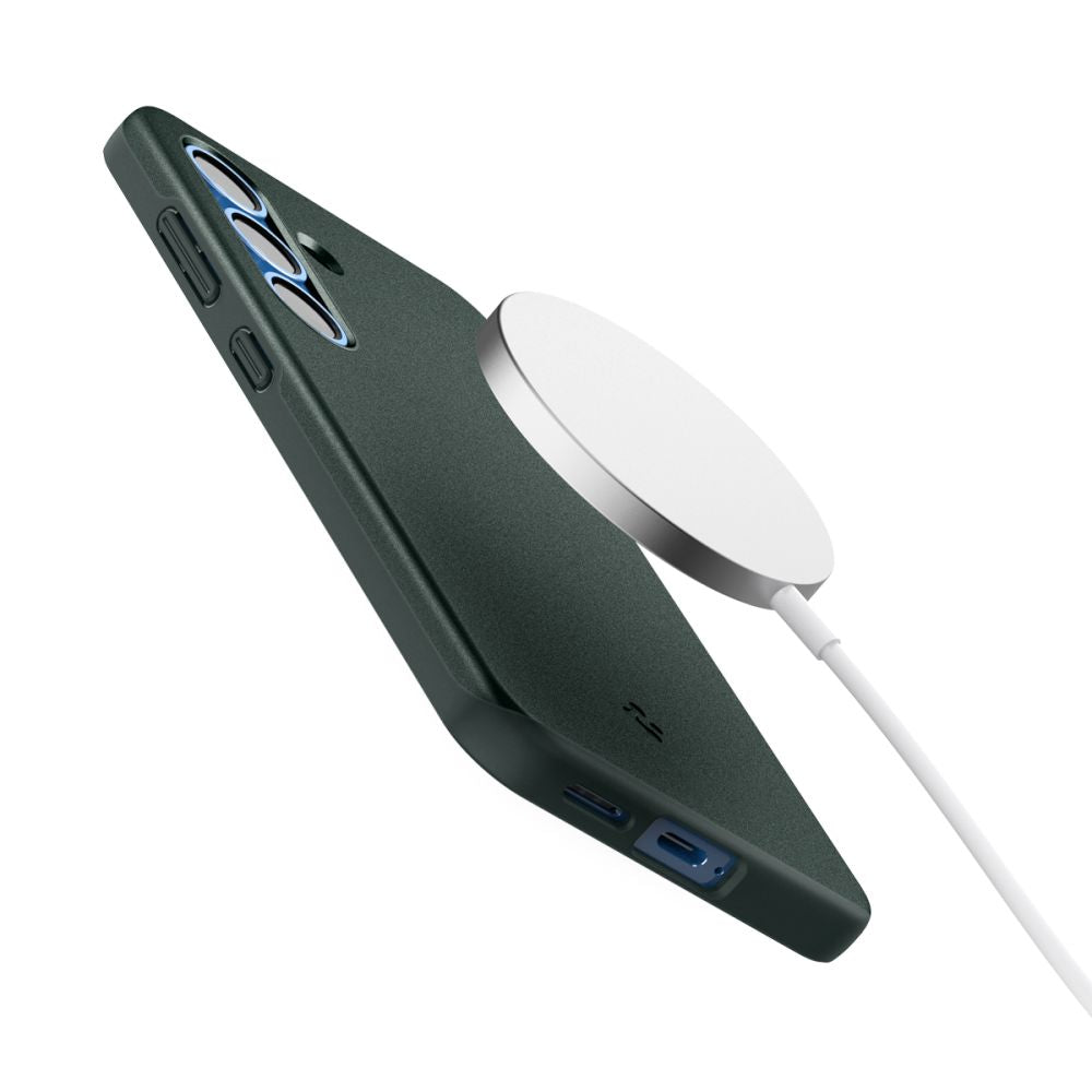 COQUE SPIGEN THIN FIT MAG MAGSAFE GALAXY S25 VERT ABYSSAL