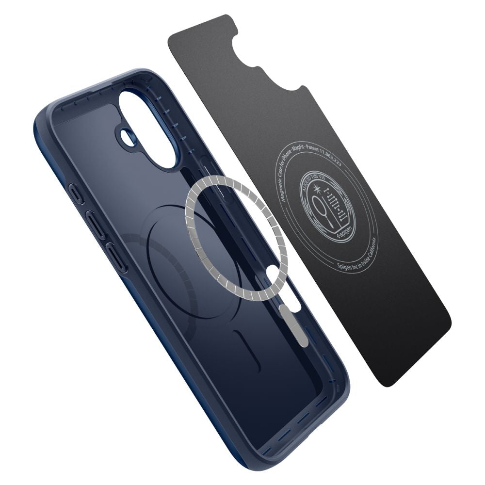 COQUE SPIGEN THIN FIT MAG MAGSAFE IPHONE 16 BLEU MARINE