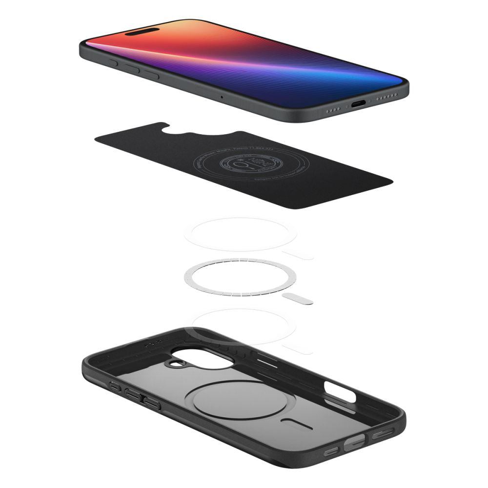 COQUE SPIGEN THIN FIT MAG MAGSAFE IPHONE 16 PLUS NOIRE