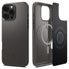 COQUE SPIGEN THIN FIT MAG MAGSAFE IPHONE 16 PRO GUNMETAL