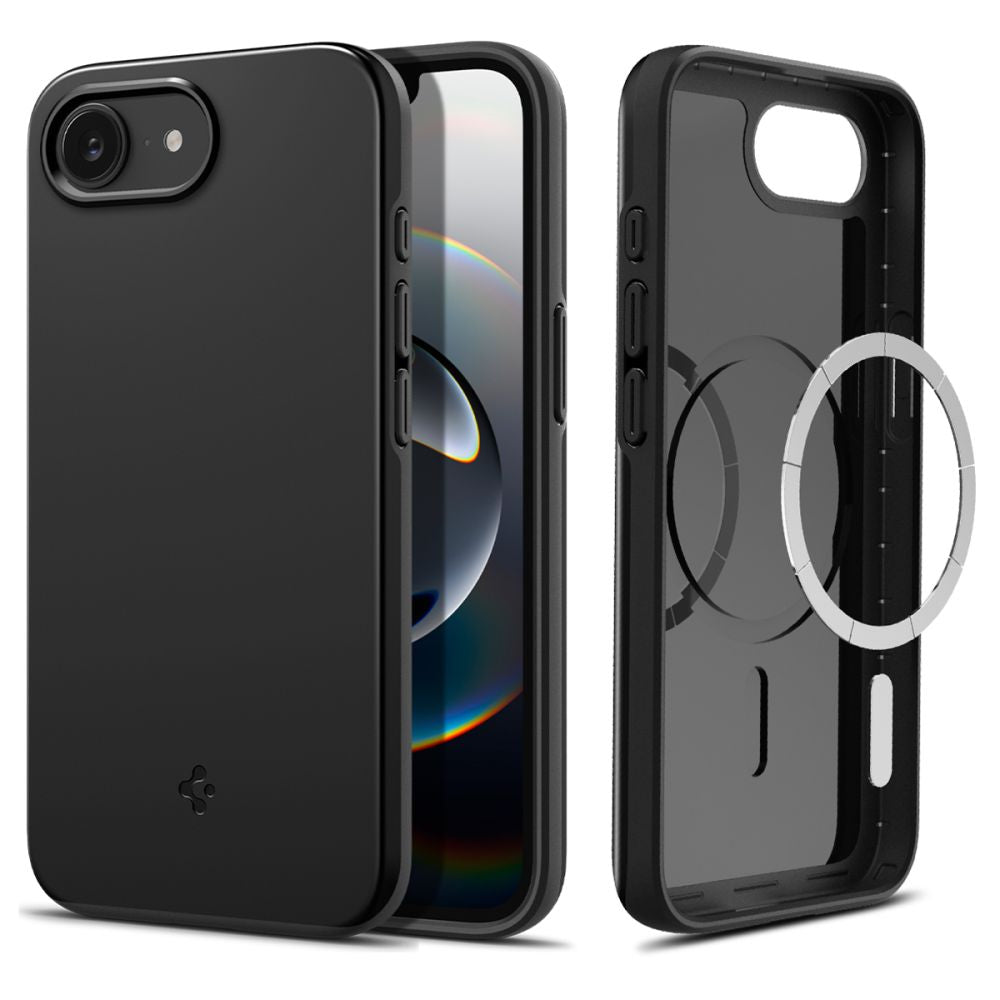 COQUE SPIGEN THIN FIT MAG MAGSAFE IPHONE 16E NOIRE