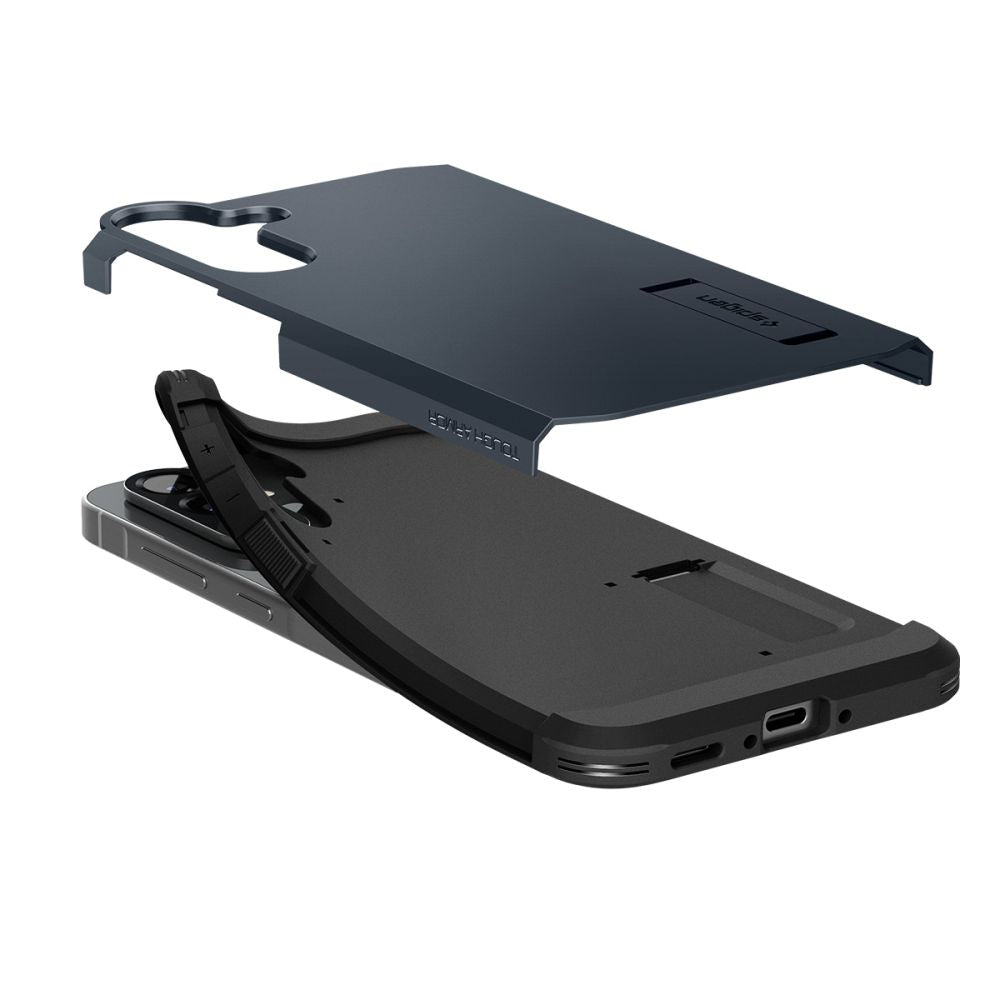COQUE SPIGEN TOUGH ARMOR GALAXY A56 5G MÉTAL ARDOISE