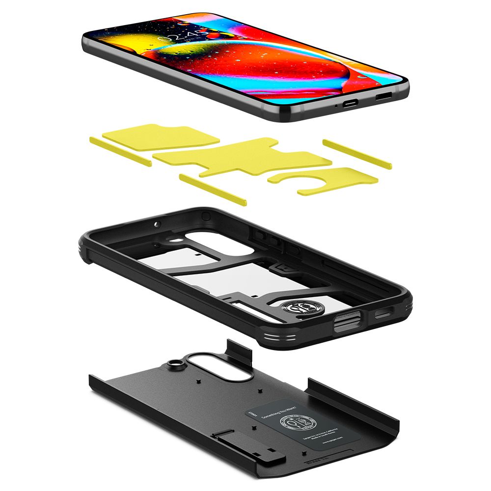 COQUE SPIGEN TOUGH ARMOR GALAXY S22 NOIRE