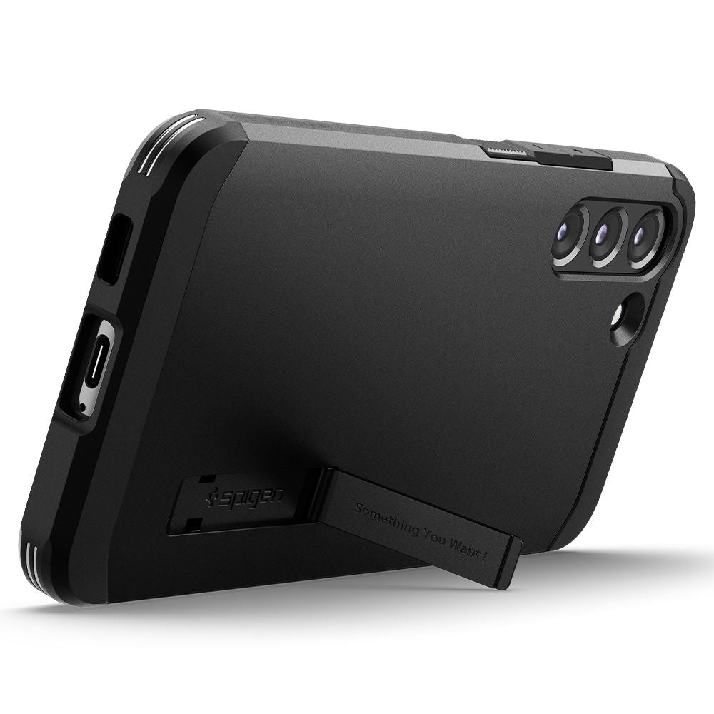 COQUE SPIGEN TOUGH ARMOR GALAXY S22 NOIRE