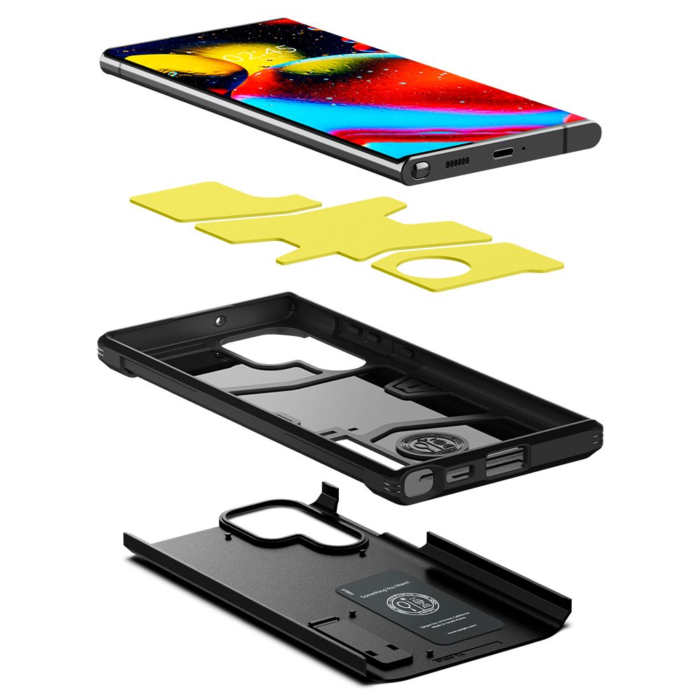 COQUE SPIGEN TOUGH ARMOR GALAXY S22 ULTRA NOIRE