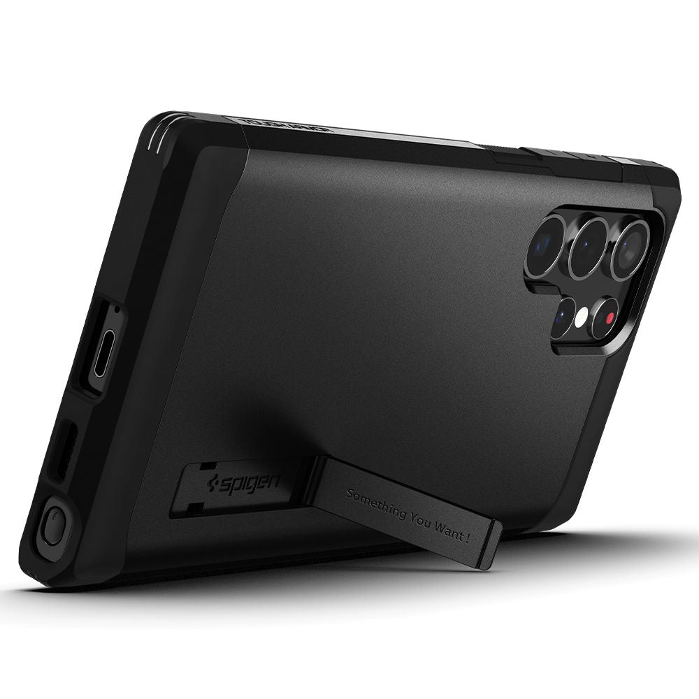 COQUE SPIGEN TOUGH ARMOR GALAXY S22 ULTRA NOIRE