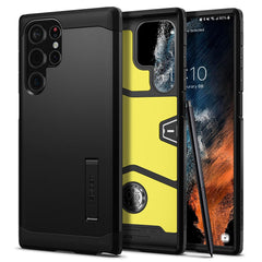 COQUE SPIGEN TOUGH ARMOR GALAXY S22 ULTRA NOIRE