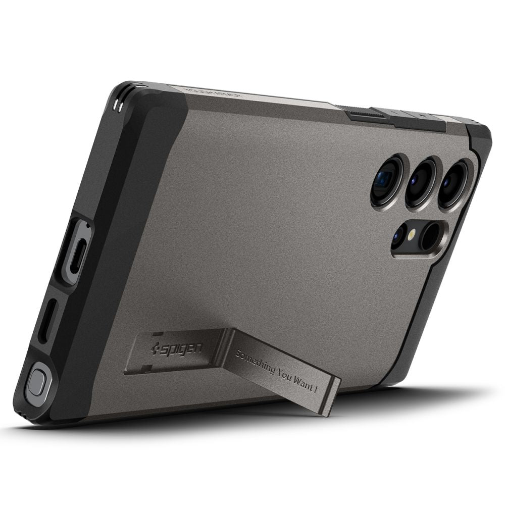 COQUE SPIGEN TOUGH ARMOR GALAXY S24 ULTRA GUNMETAL