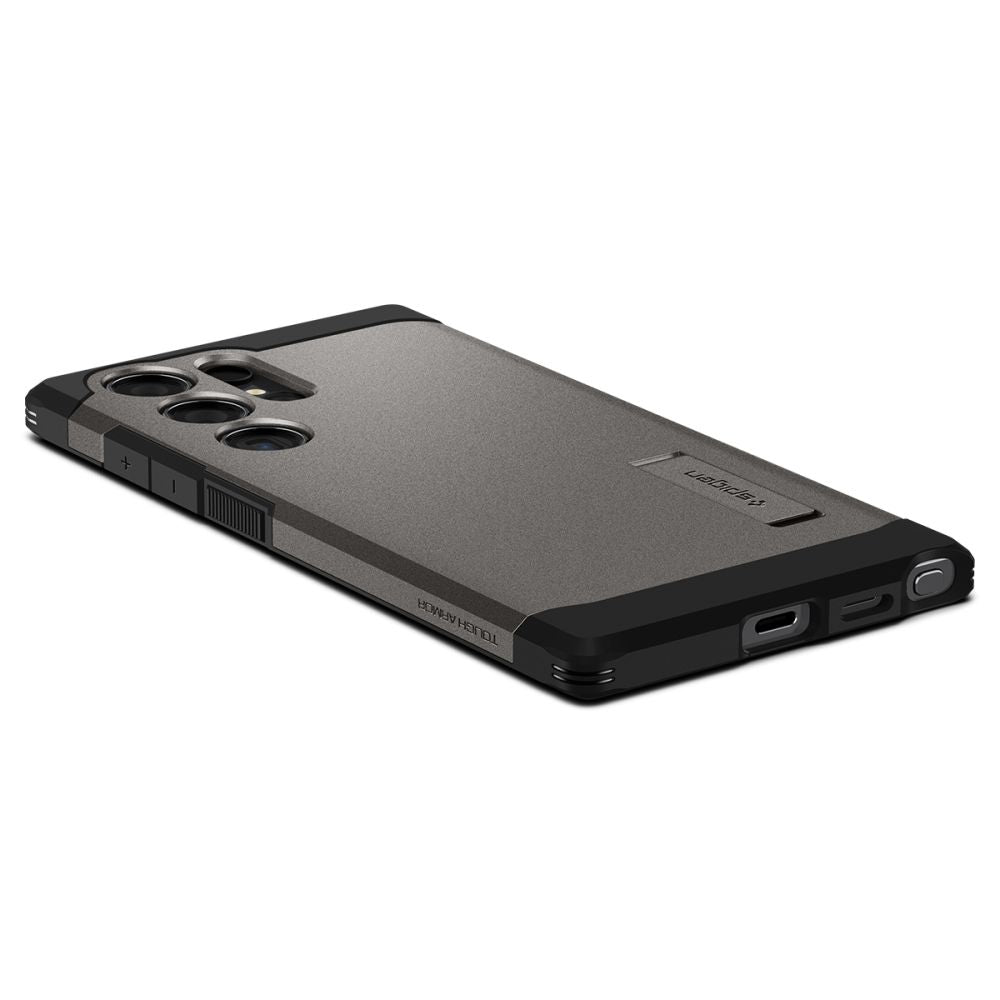 COQUE SPIGEN TOUGH ARMOR GALAXY S24 ULTRA GUNMETAL