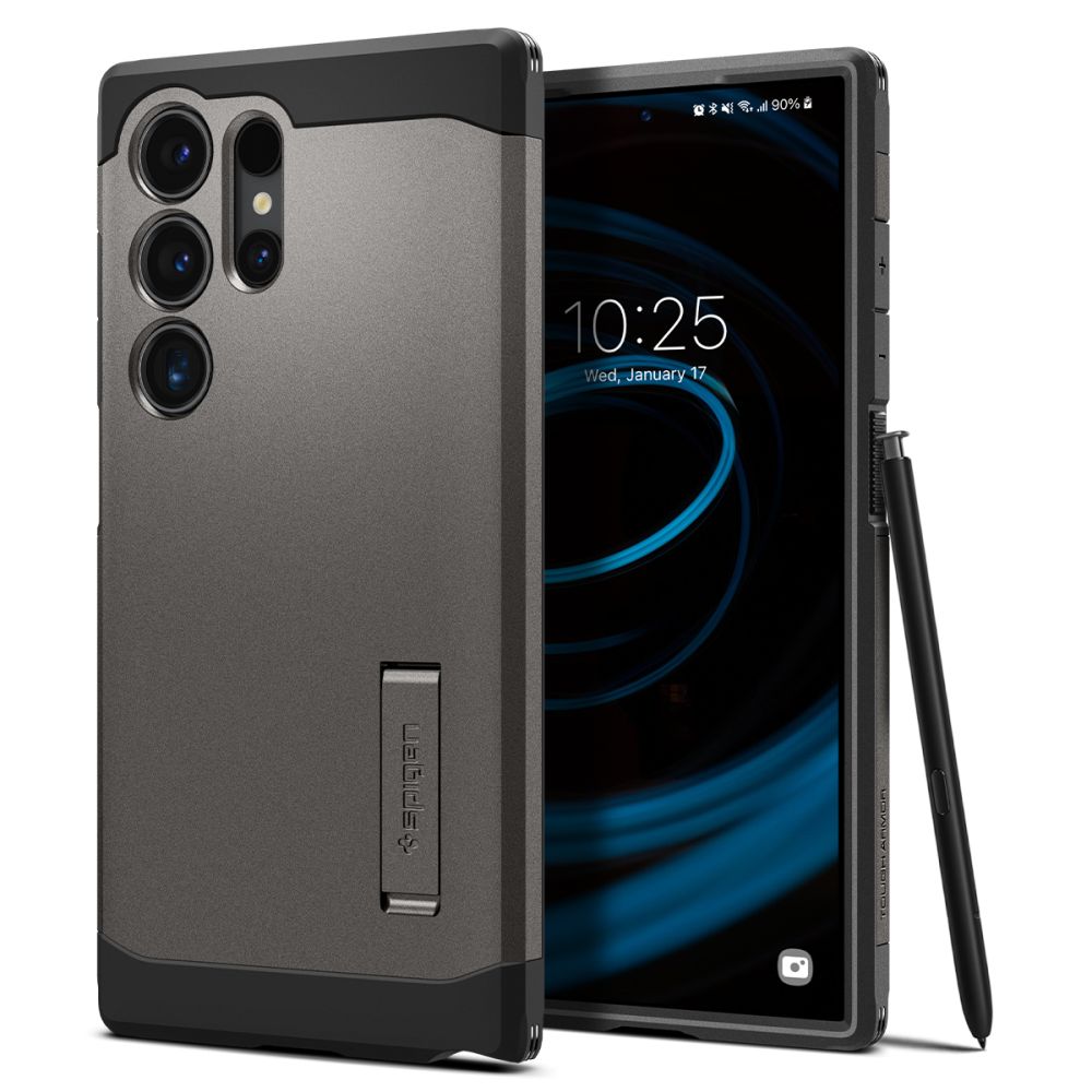 COQUE SPIGEN TOUGH ARMOR GALAXY S24 ULTRA GUNMETAL