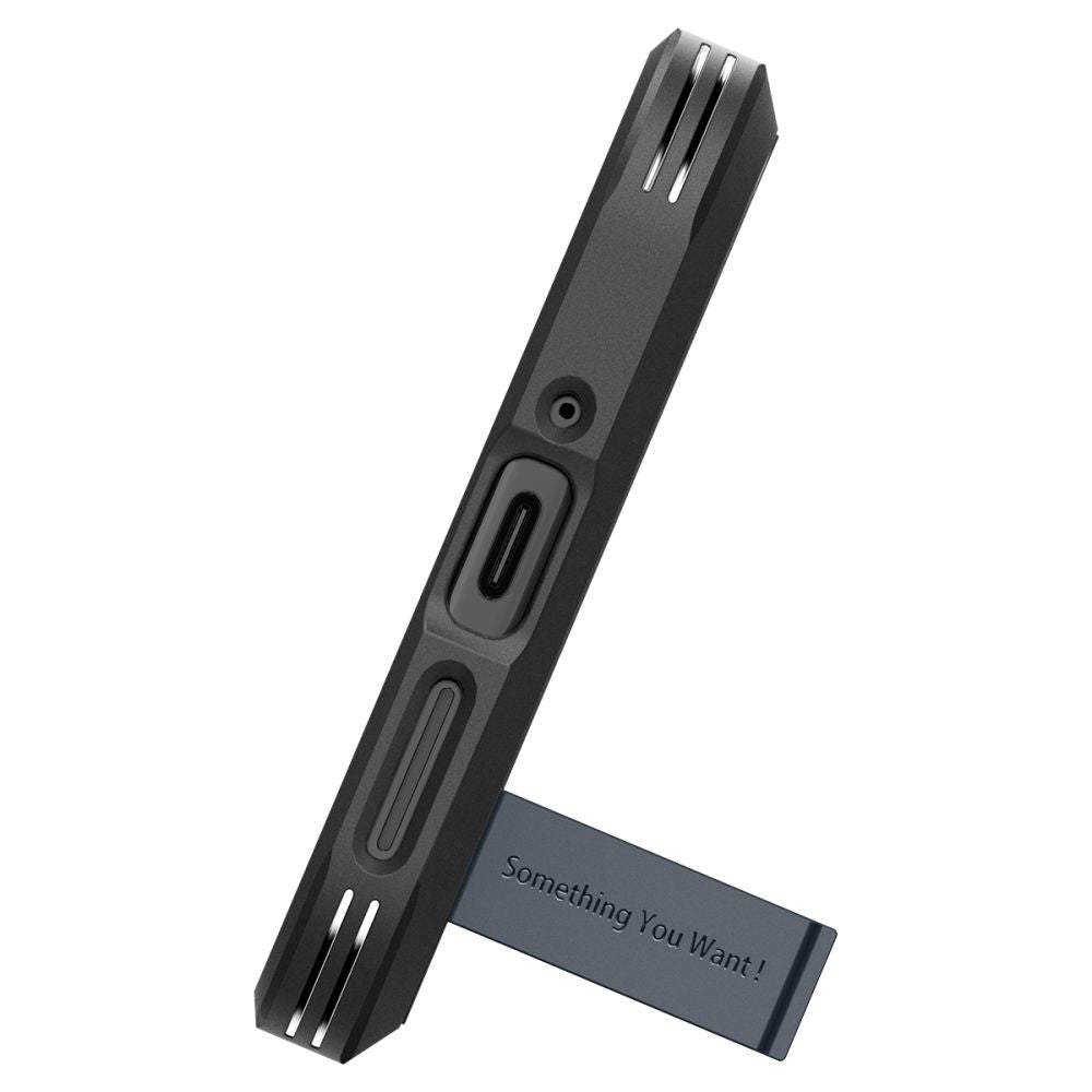 COQUE SPIGEN TOUGH ARMOR GOOGLE PIXEL 9 / 9 PRO MÉTAL ARDOISE