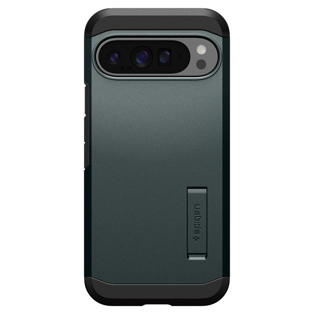 COQUE POUR GOOGLE PIXEL 9 PRO XL SPIGEN TOUGH ARMOR ABYSS GREEN