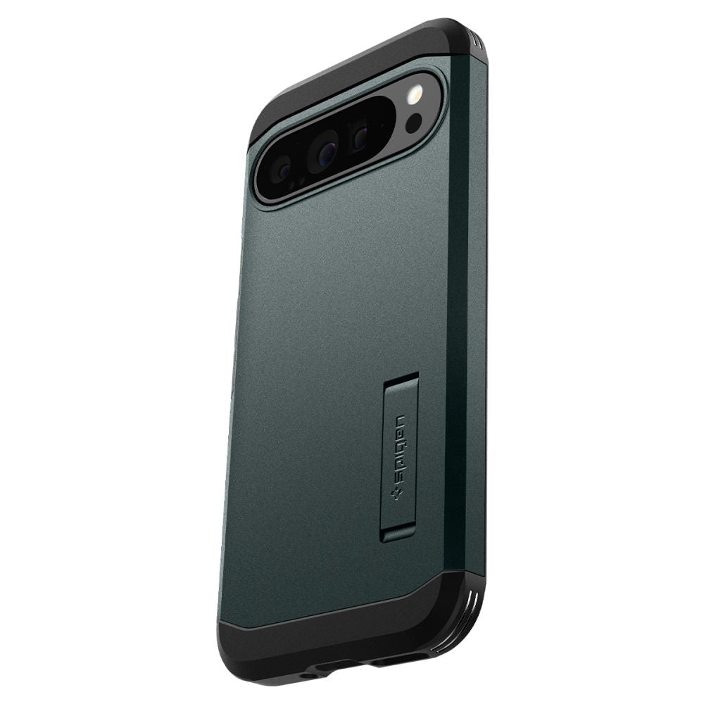 COQUE POUR GOOGLE PIXEL 9 PRO XL SPIGEN TOUGH ARMOR ABYSS GREEN