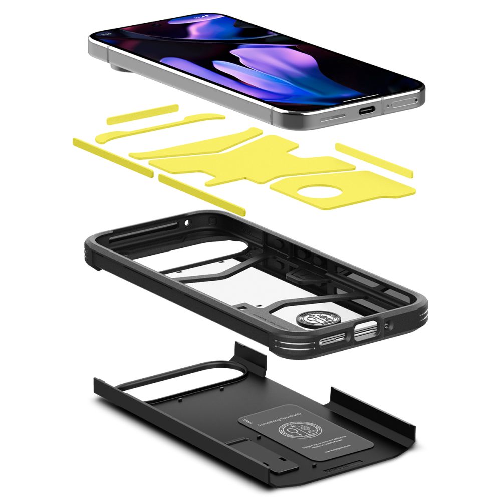 COQUE POUR GOOGLE PIXEL 9 PRO XL SPIGEN TOUGH ARMOR NOIRE