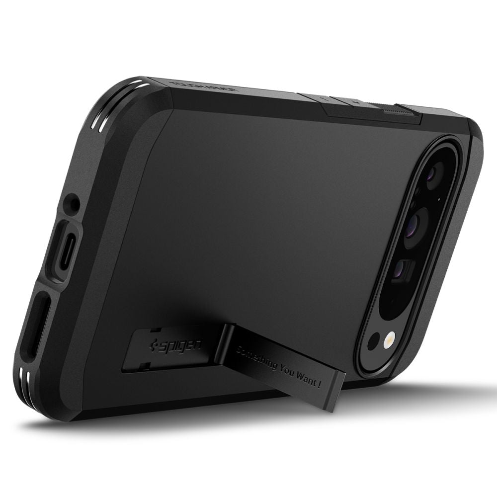 COQUE POUR GOOGLE PIXEL 9 PRO XL SPIGEN TOUGH ARMOR NOIRE