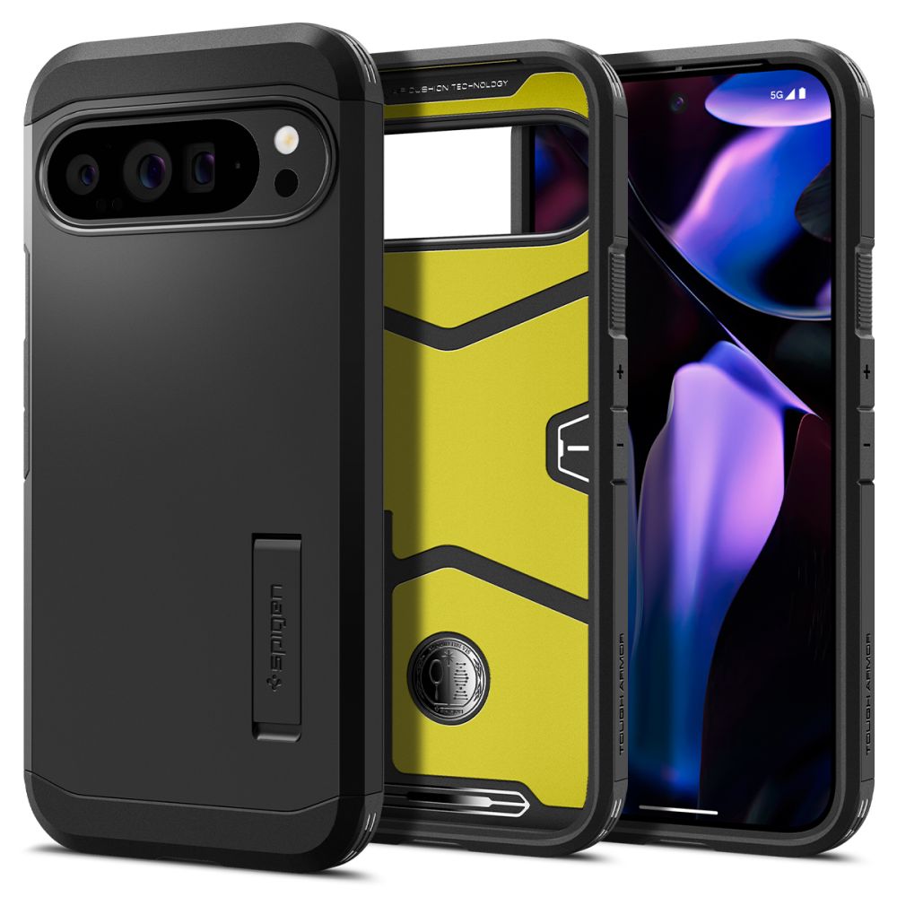 COQUE POUR GOOGLE PIXEL 9 PRO XL SPIGEN TOUGH ARMOR NOIRE