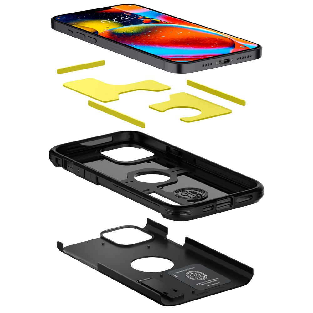 COQUE SPIGEN TOUGH ARMOR IPHONE 12/12 PRO NOIRE