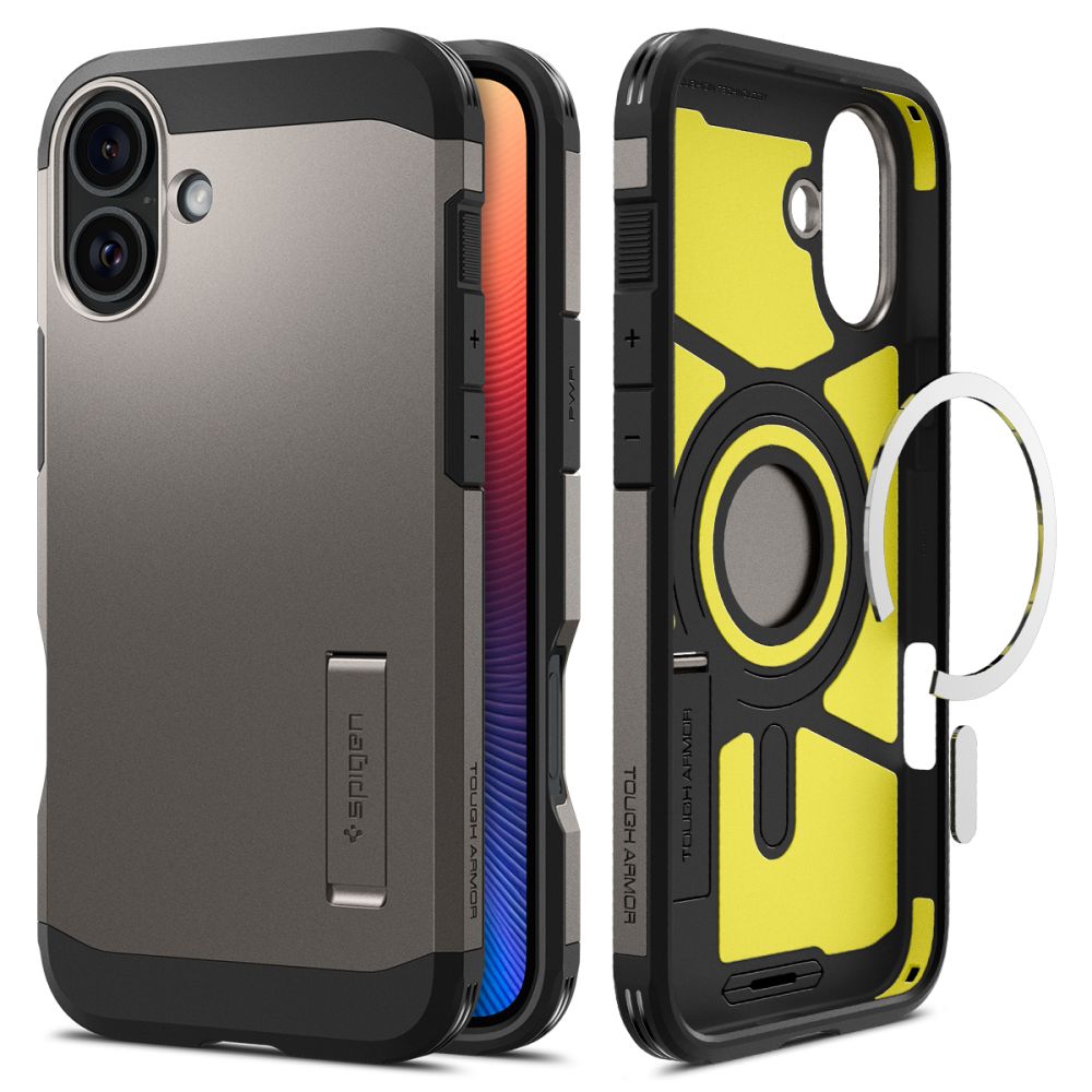 COQUE SPIGEN TOUGH ARMOR MAG MAGSAFE IPHONE 16 GUNMETAL