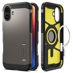COQUE SPIGEN TOUGH ARMOR MAG MAGSAFE IPHONE 16 GUNMETAL