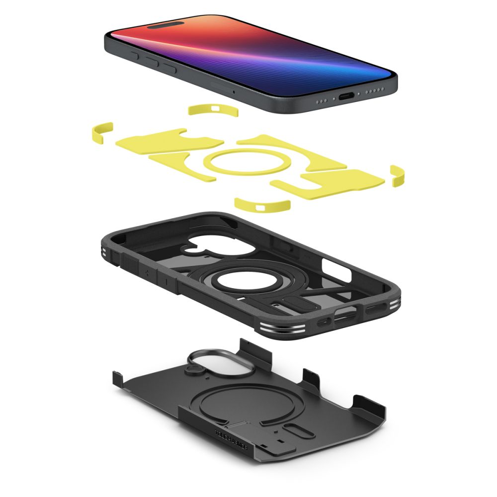 COQUE SPIGEN TOUGH ARMOR MAG MAGSAFE IPHONE 16 PLUS NOIRE