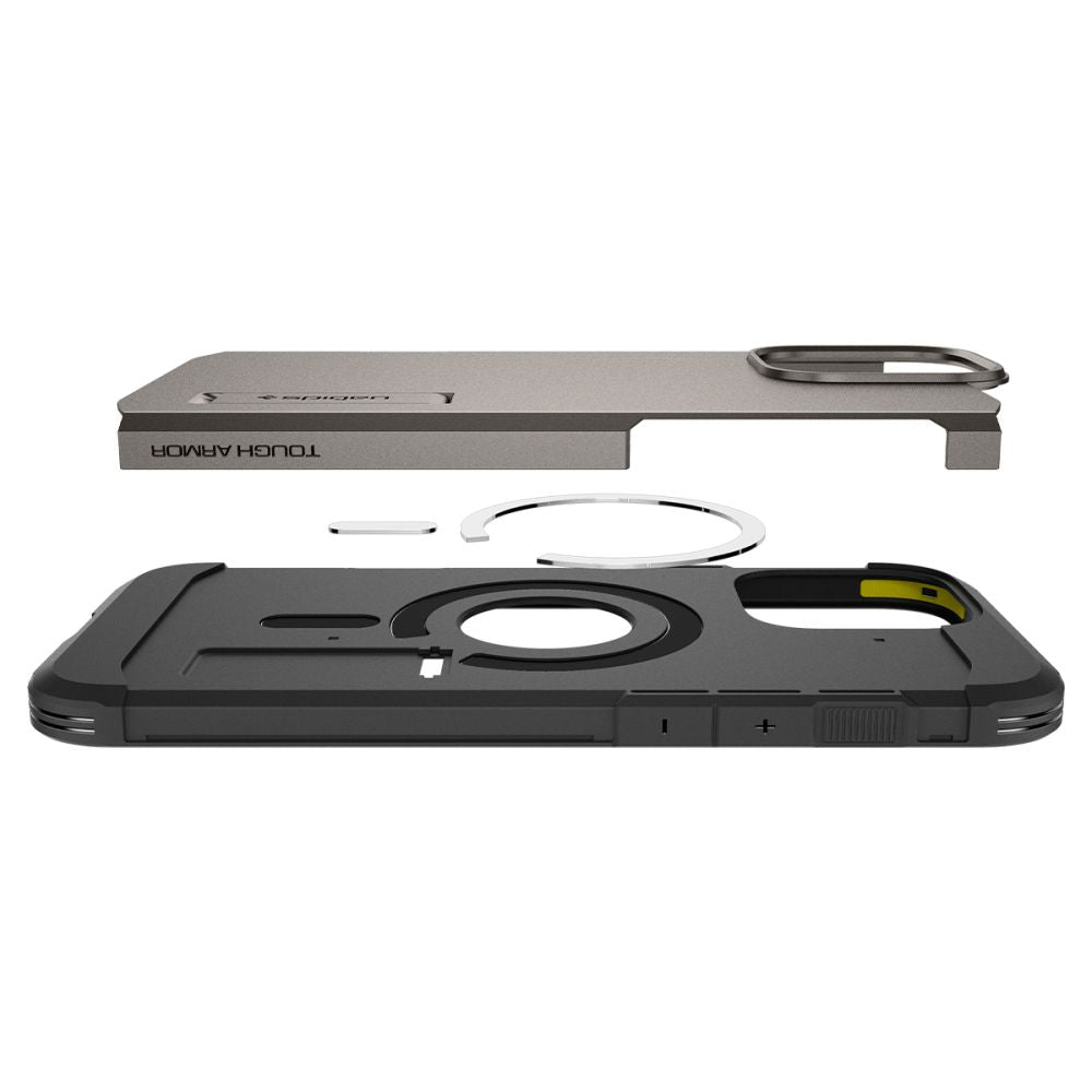 COQUE SPIGEN TOUGH ARMOR MAG MAGSAFE IPHONE 16 PRO MAX GUNMETAL