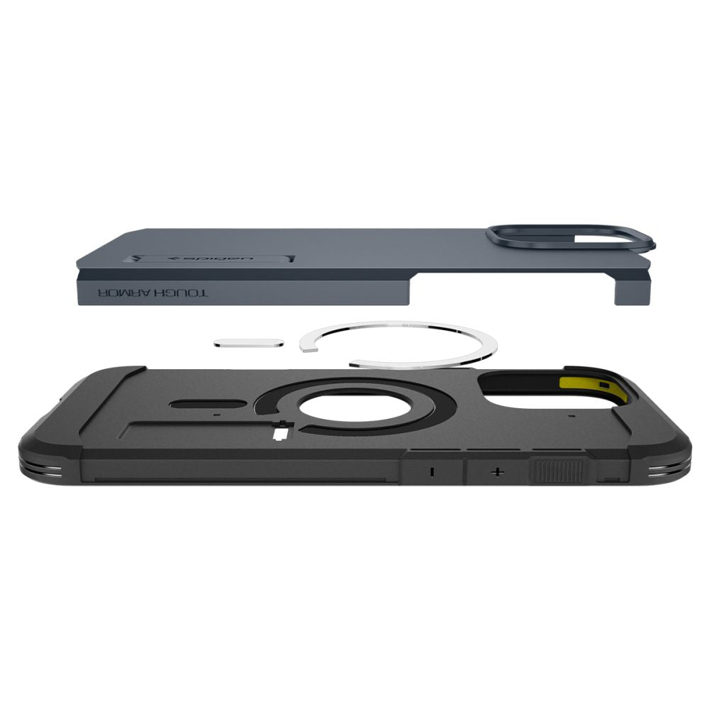 COQUE SPIGEN TOUGH ARMOR MAG MAGSAFE IPHONE 16 PRO MAX MÉTAL ARDOISE