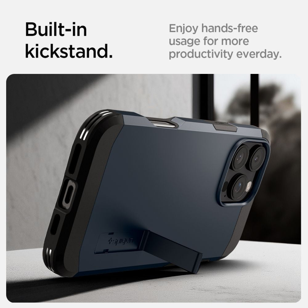 COQUE SPIGEN TOUGH ARMOR MAG MAGSAFE IPHONE 16 PRO MAX MÉTAL ARDOISE