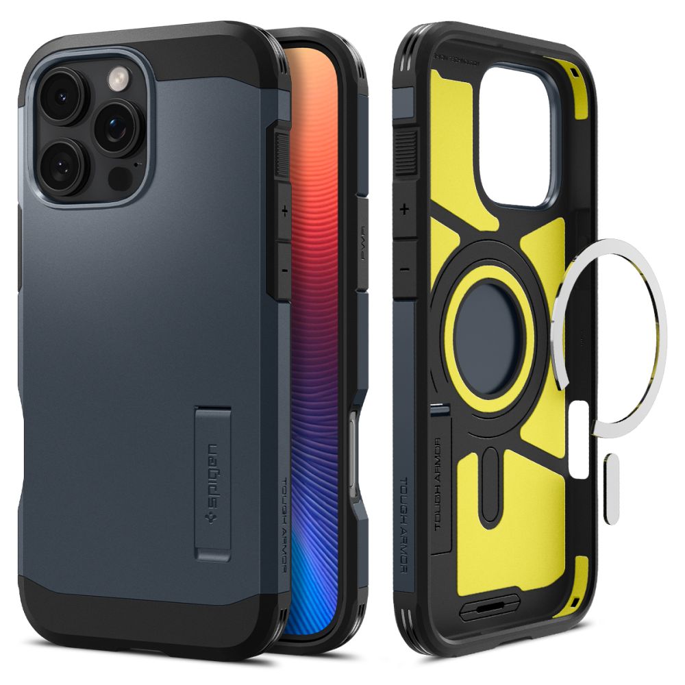 COQUE SPIGEN TOUGH ARMOR MAG MAGSAFE IPHONE 16 PRO MAX MÉTAL ARDOISE
