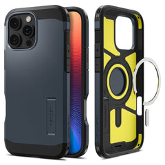 COQUE SPIGEN TOUGH ARMOR MAG MAGSAFE IPHONE 16 PRO MAX MÉTAL ARDOISE