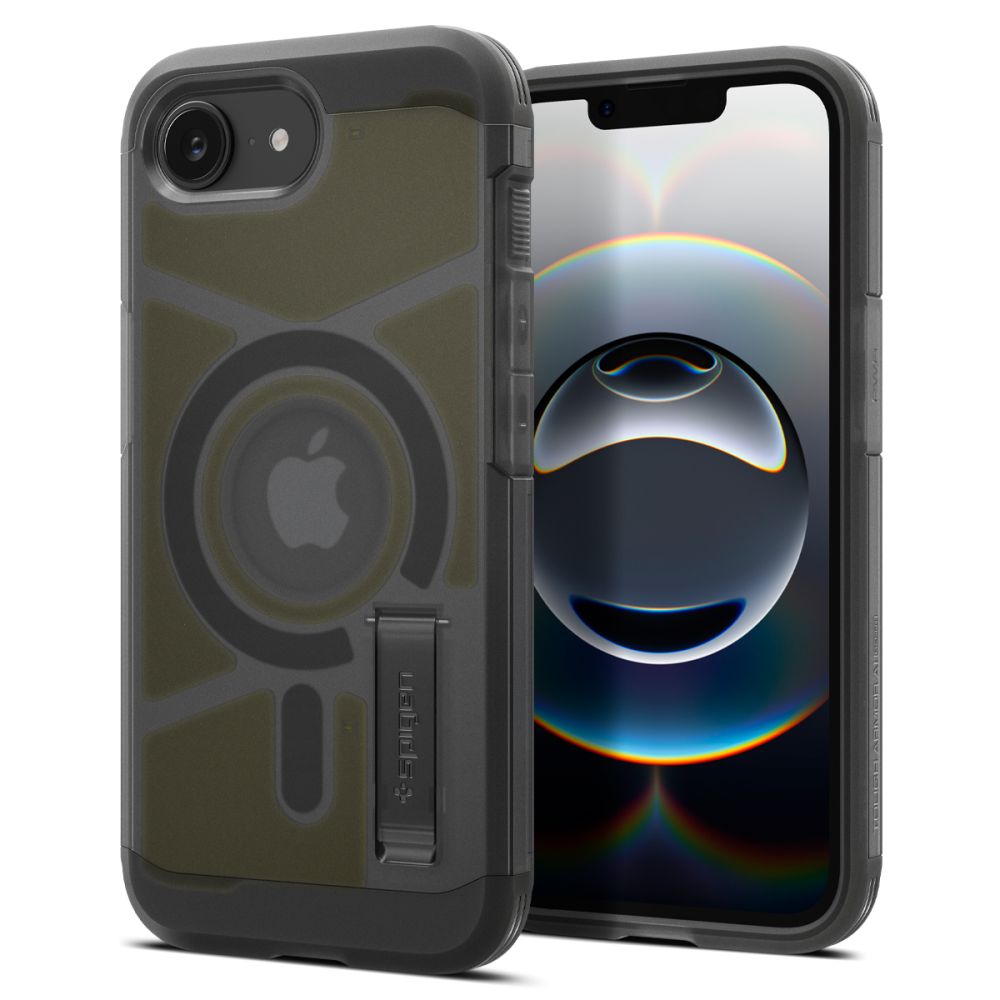 SPIGEN TOUGH ARMOR MAG MAGSAFE IPHONE 16E NOIR FROST