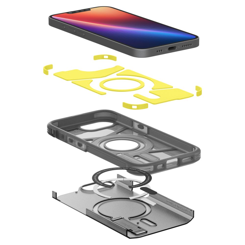 SPIGEN TOUGH ARMOR MAG MAGSAFE IPHONE 16E NOIR FROST