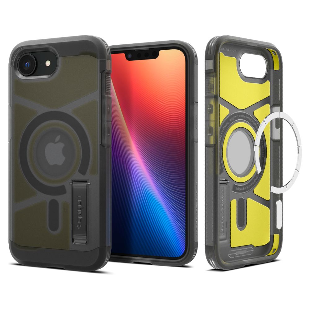 SPIGEN TOUGH ARMOR MAG MAGSAFE IPHONE 16E NOIR FROST