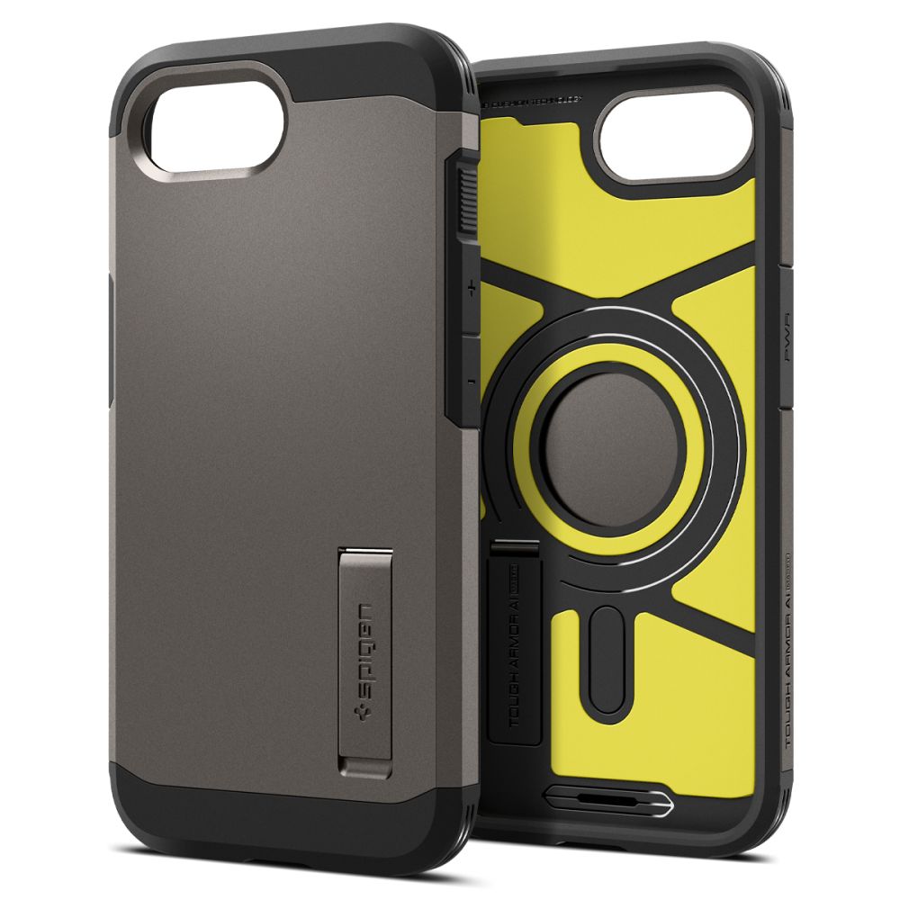 COQUE SPIGEN TOUGH ARMOR MAG MAGSAFE IPHONE 16E GUNMETAL
