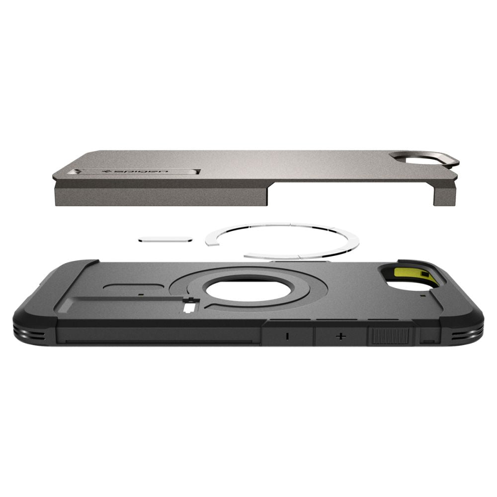 COQUE SPIGEN TOUGH ARMOR MAG MAGSAFE IPHONE 16E GUNMETAL