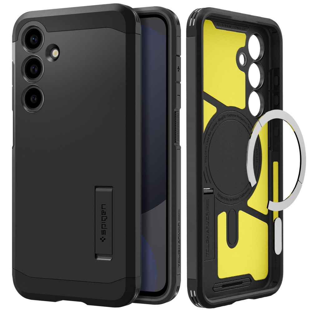 COQUE SPIGEN TOUGH ARMOR MAGSAFE GALAXY S24 FE NOIRE