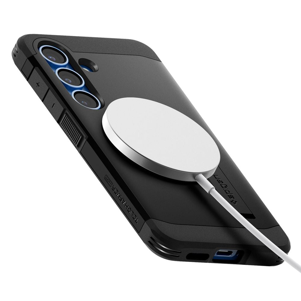 COQUE SPIGEN TOUGH ARMOR MAGSAFE GALAXY S25+ PLUS NOIRE