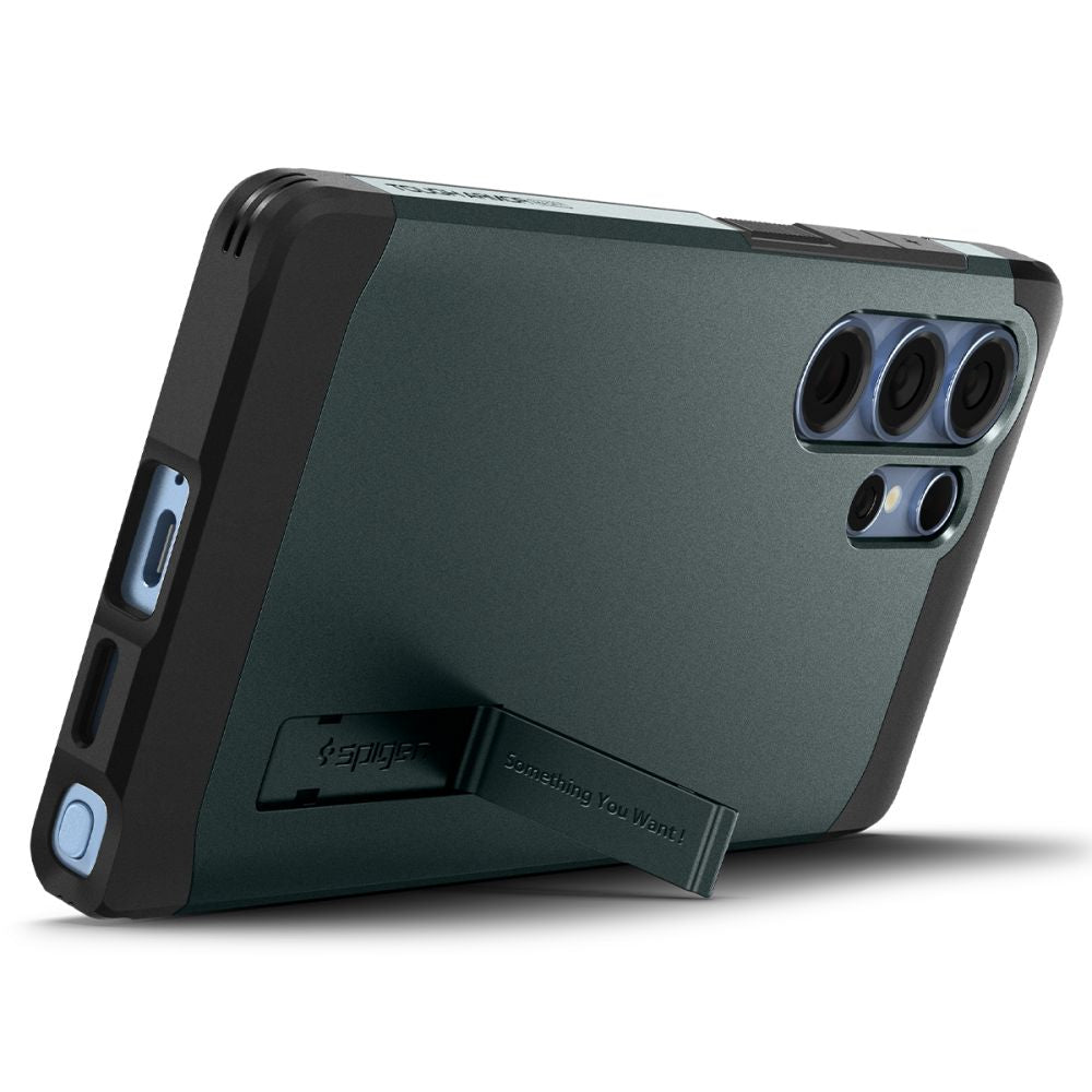 COQUE SPIGEN TOUGH ARMOR MAGSAFE GALAXY S25 ULTRA ABYSS GREEN
