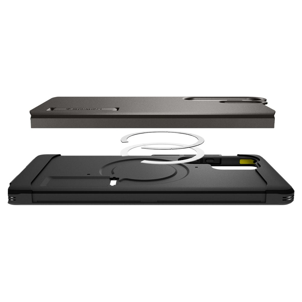 COQUE SPIGEN TOUGH ARMOR MAGSAFE GALAXY S25 ULTRA GUNMETAL