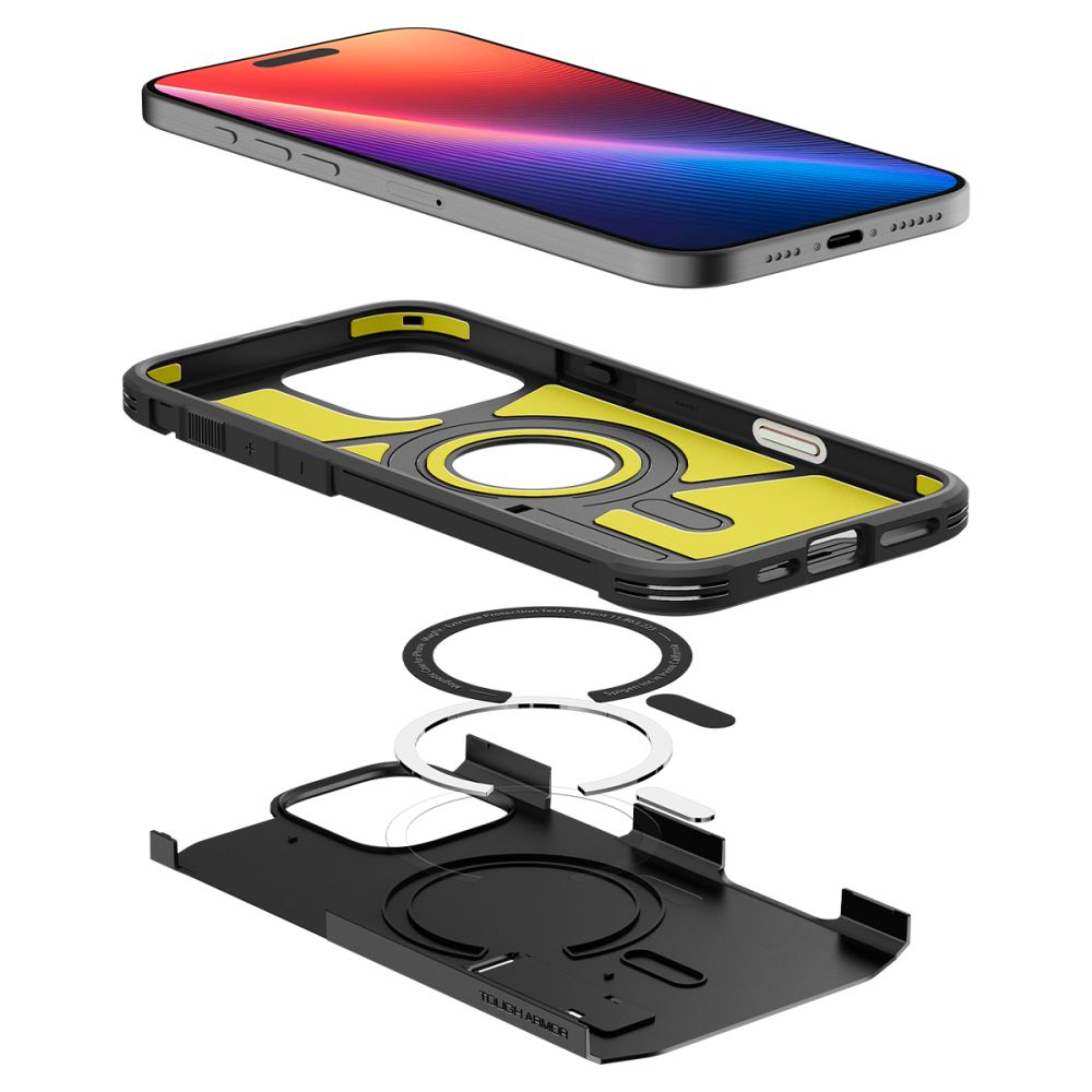 COQUE SPIGEN TOUGH ARMOR "T" MAG MAGSAFE IPHONE 16 PRO MAX NOIR