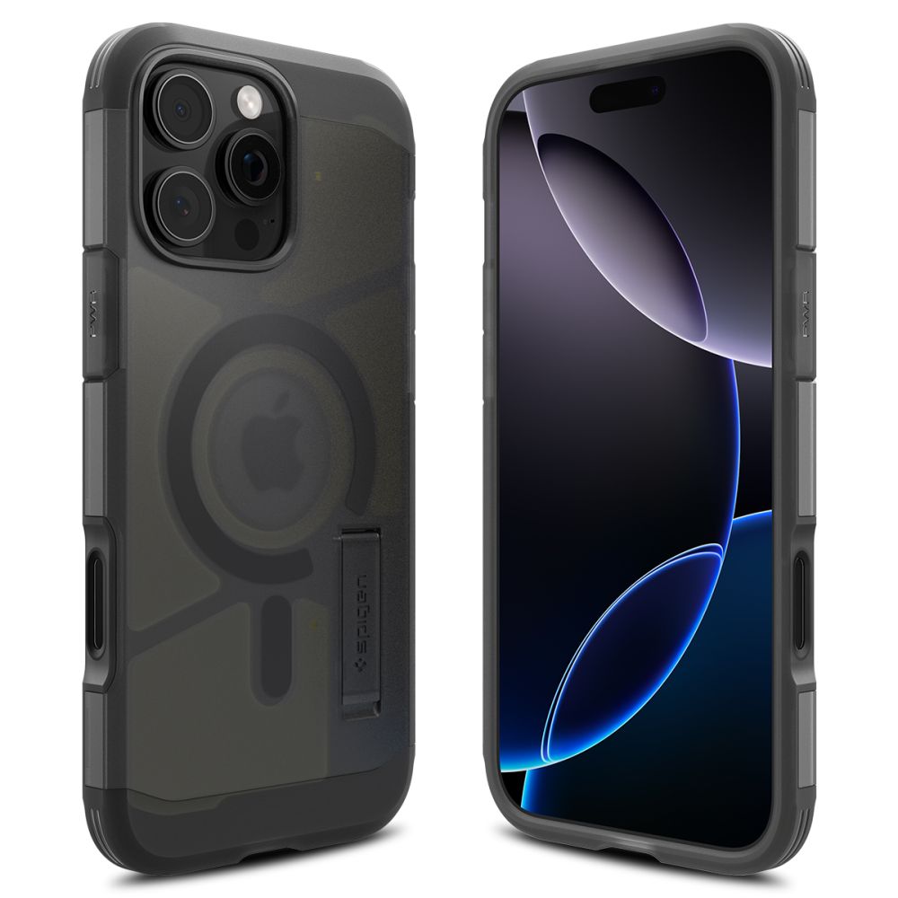 COQUE SPIGEN TOUGH ARMOR "T" MAG MAGSAFE IPHONE 16 PRO MAX NOIR FROST