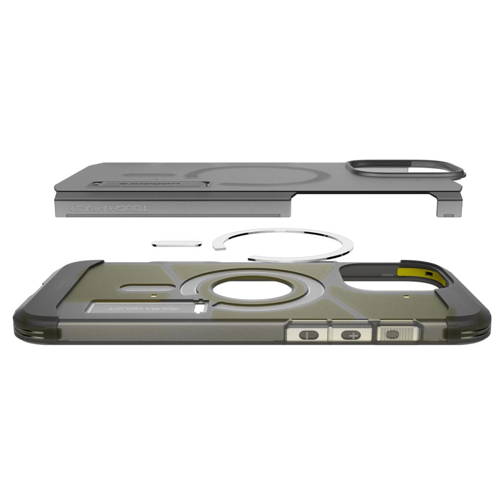 COQUE SPIGEN TOUGH ARMOR "T" MAG MAGSAFE IPHONE 16 PRO MAX NOIR FROST