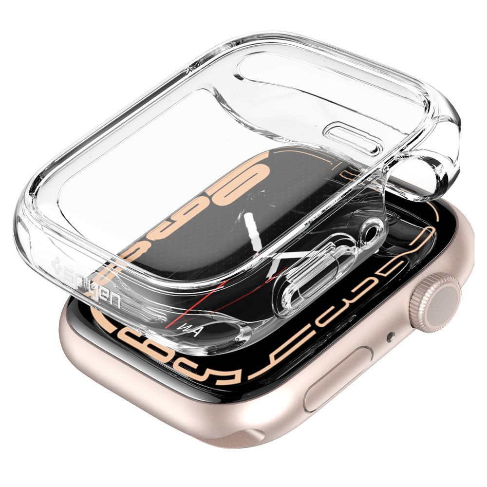 COQUE DE PROTECTION POUR APPLE WATCH 41 MM SPIGEN ULTRA HYBRID CRYSTAL CLEAR