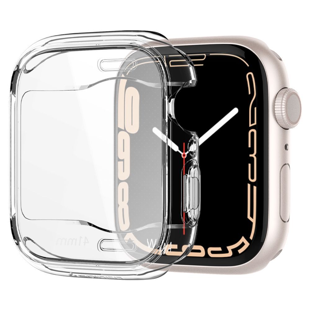 COQUE DE PROTECTION POUR APPLE WATCH 41 MM SPIGEN ULTRA HYBRID CRYSTAL CLEAR