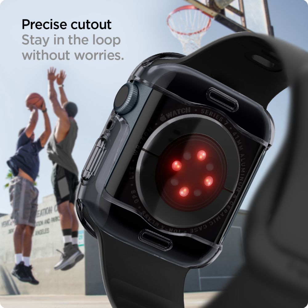 COQUE DE PROTECTION POUR APPLE WATCH 41 MM SPIGEN ULTRA HYBRID SPACE CRYSTAL