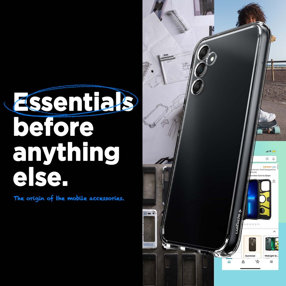 COQUE SPIGEN ULTRA HYBRID GALAXY A14 5G CRISTAL CLAIR