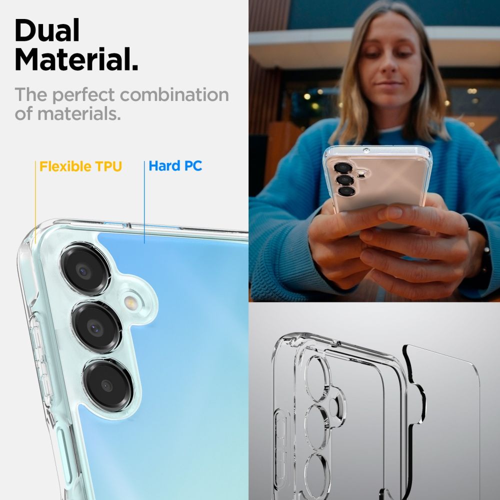 COQUE SPIGEN ULTRA HYBRID GALAXY A16 4G / 5G CRISTAL CLAIR